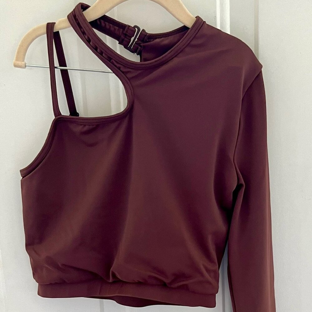 Weissman AS Brown Dance Top